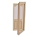 Dollhouse Miniature Wooden Door Unpainted
