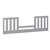 Million Dollar Baby Classic Toddler Bed Conversion Kit, Grey