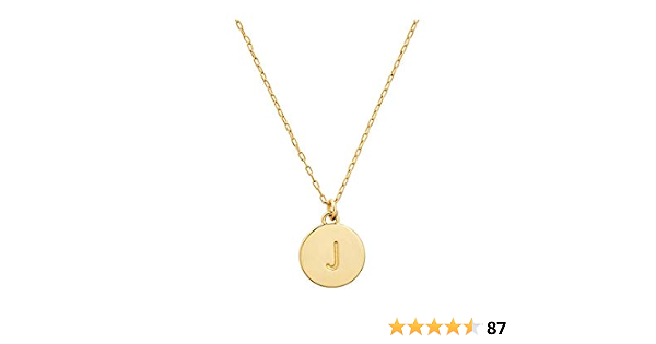 Kate Spade Mini Initial Pendant 