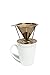 Coloma Coffee Works Titanium Coated Pour Over Coffee Dripper/Filter