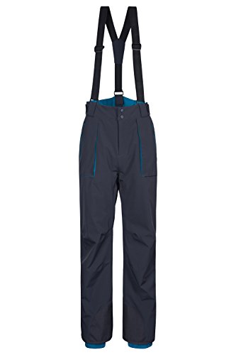 Mountain Warehouse Spectrum Extreme Men’s Ski Pants Waterproof,  Breathable IsoDry Fabric with Taped Seams Soft Padded Insulation -Provides