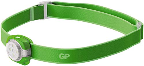 GP LED Head Torch, Lightweight Adjustable Headlamp with 2 Modes, IPX4 Waterproof, Super Bright 40 Lumens LED Kids Headlight for Kids, Running, Fishing, Camping, Hiking, DIY [Batteries Included]…