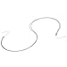 Barode Layered Body Chain Shiny Rhinestone Beach Bikini Chains Dainty Crossover Belly Waist Jewelry for Women and Girls(Silver)