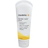 Medela, Tender Care, Lanolin Nipple Cream for Breastfeeding, All-Natural Nipple Cream, Tender Care Lanolin, Offers Soothing Protection, Hypoallergenic, All-Natural Ingredients, 100% Safe, 2 oz. Tube