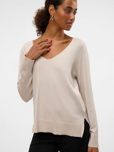 Pull en Maille VMSILJE Pull-Overs Moonbeam M Moonbeam M