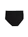 Boody Women's Full Brief Underwear - High Waisted Seamless Panties for Women - High Rise Women's Underwear for Full Coverage, 80% Viscose Made From Bamboo for All-Day Comfort - Black, X-Large