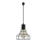 H-Type Track Pendant Lighting One-Light E26 Vintage