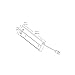 Bush Business Furniture Task Light with Pewter Finish