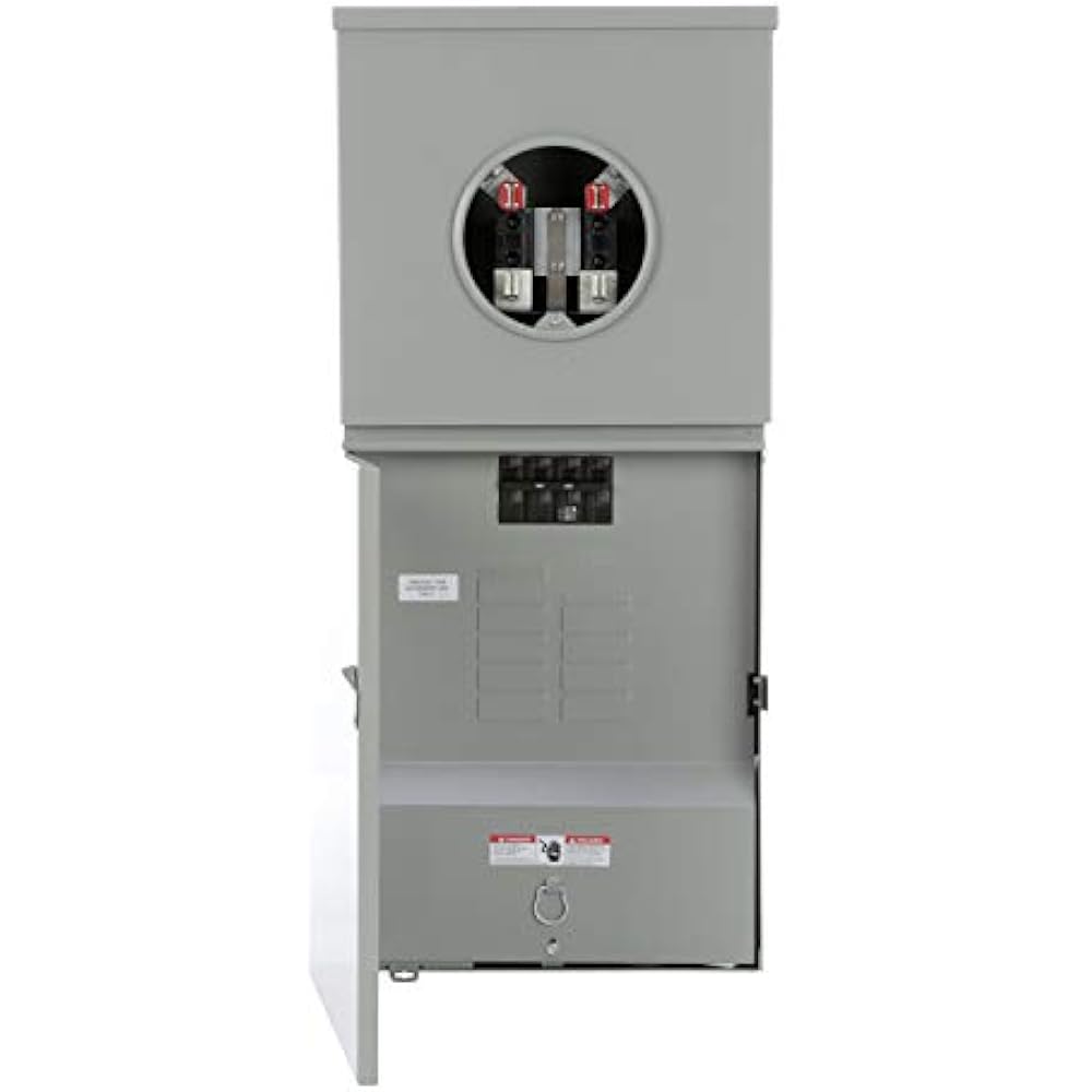 MC0816B1200CT Space, Circuit, 200-Amp Main Breaker Meter Combination