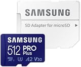 Samsung 512GB PRO Plus MicroSDXC Card 120MB/s w/ Adapter MB-MD512KAEU view 3