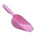 Sroute Pet Food Scoop; 1-Cup, Lines for 1/2 Cup and 1 Cup, Volumes for 100ml and 200ml, Dog Puppy Cat Rabbit Plastic Pet Food Scoop,Four Colors Available (Pink)