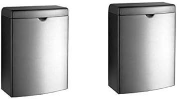 Facility Maintenance Safety Bobrick B 270 Stainless Surface Mounted Sanitary Napkin Disposal Co
