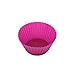 UNKE 12 Colors Silicone Cupcake Bakeware Baking Muffin Cups Reusable Cupcake Cases Liners Muffin Baking Cup