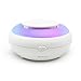 SpaRoom Orbit USB or Battery Powered Portable Essential Oil Diffuser with Color-Changing Lights for Work or Travel, 0.25 lbs