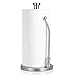 Adoric Life Stand Up Paper Towel Holder, Easy Tear, Sturdy Stainless Steel, Paper Towel Dispenser with Weighted Base for Tissue and Garbage Bags in Roll