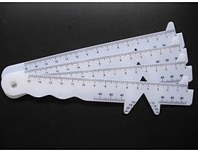 CrafHand Flexible Plastic PD (Pupillary Distance) Ruler