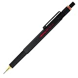 rOtring 800 Retractable Mechanical Pencil, 0.5 mm, Black Barrel