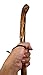 SE Survivor Series Hiking/Walking Stick with Root Head, Carved Design and Steel Spike, 55