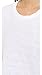 Wilt Women's Raw Edge Flutter Shirttail Top