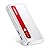 Aibocn 10000mAh Portable Power Bank External Battery Charger with Flashlight for Apple Phone iPad Samsung Galaxy Compatible with LG Smartphones Tablet - Red