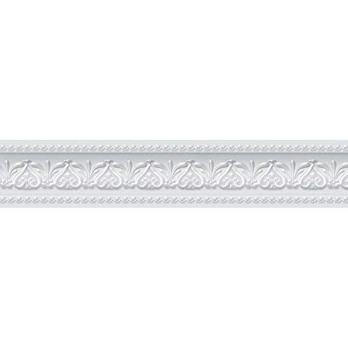 image for FIXPIX Royal Tulip Peel and Stick Wall Border Easy to Apply (Neutral G