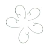 USA 5xsc Made Universal Small Clamp Bluetooth Ear Hook Loop Clip Replacement Clear