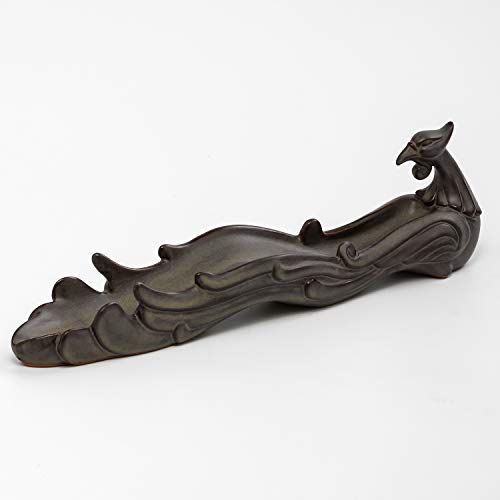 Zayton Incense Stick Holder Incense Burner Phoenix Like Ceramic Decorative Incense Ash Catcher for Home Ornament Meditation Bedroom