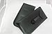 Pocket Clip Eyeglass case with Flap (Black)