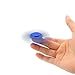 Tri-Fidget Spinner Toy Stress Reducer,Hand Spinner Fidget Si3n4 Ceramic Bearing Toys -Perfect for ADD,ADHD,Anxiety and Autism adult Children,Non 3D Printed by Viyaabang（Blue）