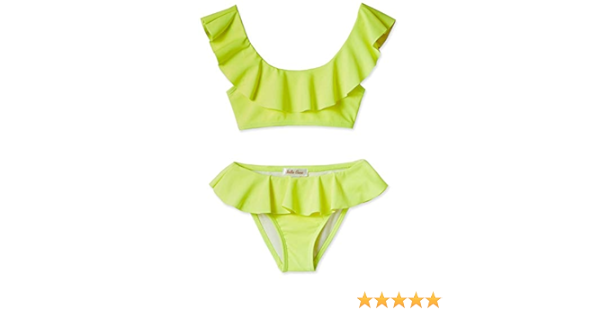 yellow neon bathing suits