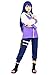 DAZCOS US Size Anime Purple Halloween Women's Cosplay Costume (Large)
