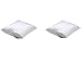 GoodGram 2 Pack 220 Thread Count Anti Bed Bug/Dust Mite Standard Pillow Covers/Protectors