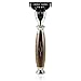 Edwin Jagger 4pc Imitation Horn Shaving Set for Mach3 Blades, Light Horn