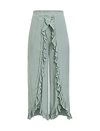 Pantalones de verano para dama, informales, a rayas, sueltos, anchos
