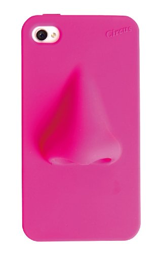 "HANA" Silicone iPone 4/4s case (Pink)