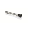 Kerafactum barstok ijsstok Caipirinha-stamper ijsversnipperaar cocktail accessoires Crasher-Black getand zilveren greep…