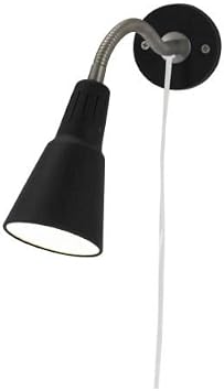 Ikea Kvart Wand Klemmspot In Schwarz Amazon De Kuche Haushalt