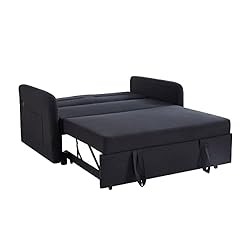 ERYE 3 in 1 Upholstered Sofa Loveseat Convertible