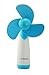 INTSUN Handheld Portable Battery Operated Cooling Mini Fan Electric Personal Fans for Home and Travel (Blue)