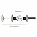 Car Holder, Veckle Air Vent Car Mount Holder, Easy Operation Universal Cell Phone Holder Car Cradle Stand for Smartphone iPhone 7 6S 6 Plus Samsung Galaxy S8 Plus Note 5 4 Google Pixel XL GPS - Black