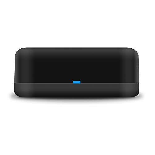 WiFi-Smart-IR-Universal-Hub-Remoto-Universal-RM-Mini-Compatible-con-Alexa-Google-Home-e-IFTTT-Soporte-de-Control-de-Aplicaciones-para-Android-e-iOS-Cable-Tipo-C-Incluido-Negro