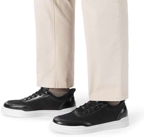 Sneakers Casual Slip-On Uomo Sneakers alla Moda Hands-Free Scarpe Passeggio Casual in Mesh Traspirante Comode, Leggere e Antiscivolo,Size 39,Nero,BMUMFN2521