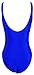Zero City Women's Monikini Swimsuit One Piece Sexy Cute Bathing Suits Lace-up U Back, Royal Blue, X-Large