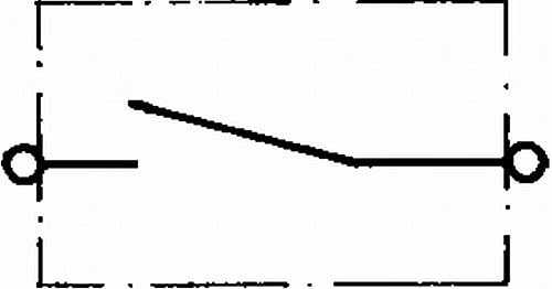 HELLA 6EK 002 843-121 Main Switch, battery - Turn knob control - 24V - Number of connectors: 2 - Bolted - Normally Open Contact - Oval - Image 4