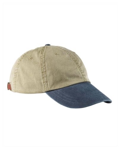 Adams Headwear 00820599098031 OPTIMUM-KHAKI W-CONTRAST BILL LP102 NAVY