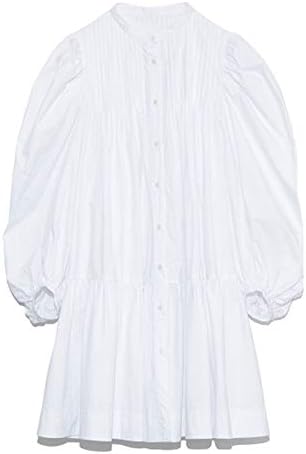 Amazon Co Jp 2月上旬 3月中旬予約 Snidel スナイデル Organicsボリュームミニワンピース Swfo レディース 21春 ドレス オーガニック 服 ファッション小物