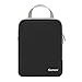 Set of 3 Gonex Packing Cubes, Clothing Compression Cube Extensible Storage Bags Organizers(Black)