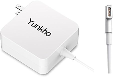 Yunkho Macbook Pro Charger, Replacement 60w MagSafe L-Tip Power Adapter for Macbook Pro 13-inch(Mid 2012 Models Before