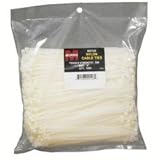 Morris 20130 Nylon Cable Tie with 50-Pound Tensile Strength, 14-1/2-Inch Length, Natural, 1000-Pack