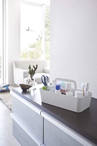 YAMAZAKI-home-White-Tower-Tool-Box-L-Large